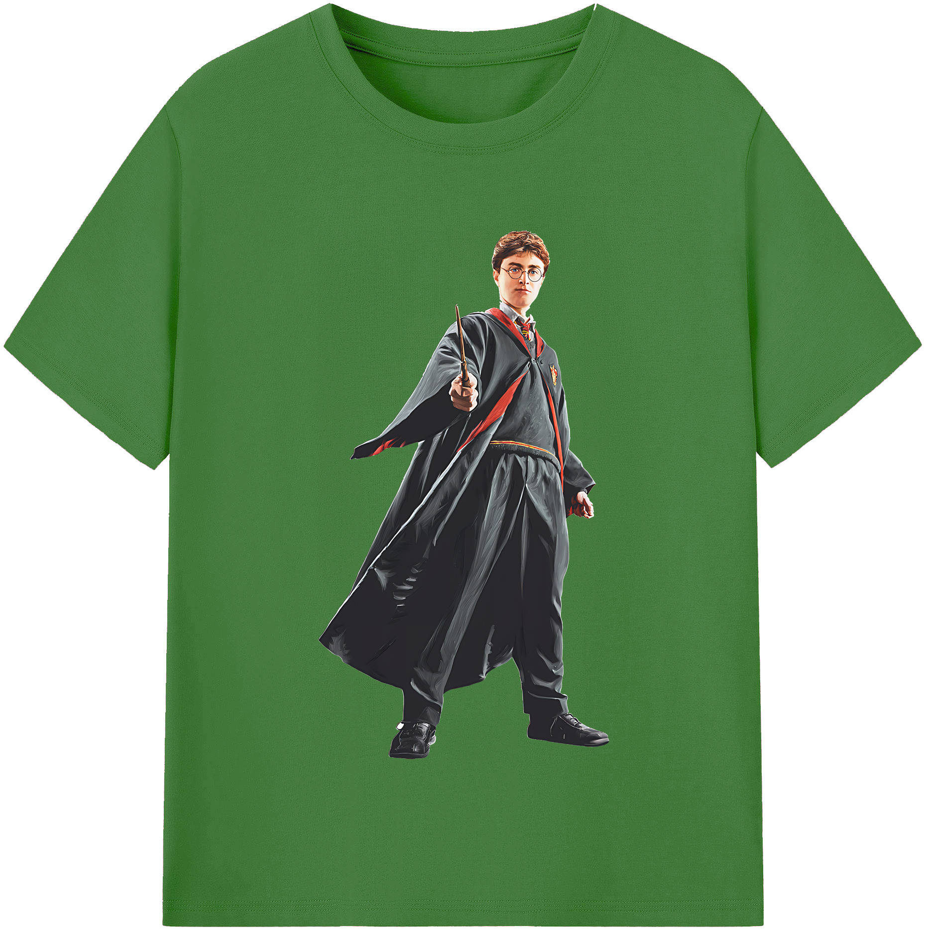 （画像用） Harry Potter ハリー・ポッターシリーズ レディースカジュアルプリントTシャツ（綿100％）